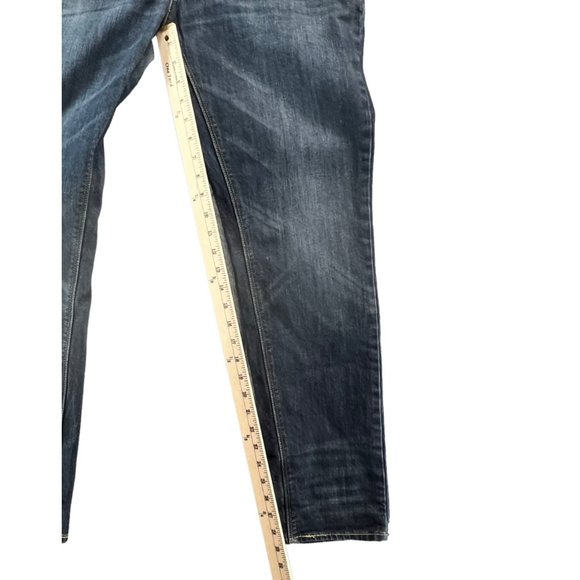 Levi's Denizen 216 Skinny Fit Denim Jeans Medium Wash Blue Mens Size 36 X 30 - Picture 8 of 13